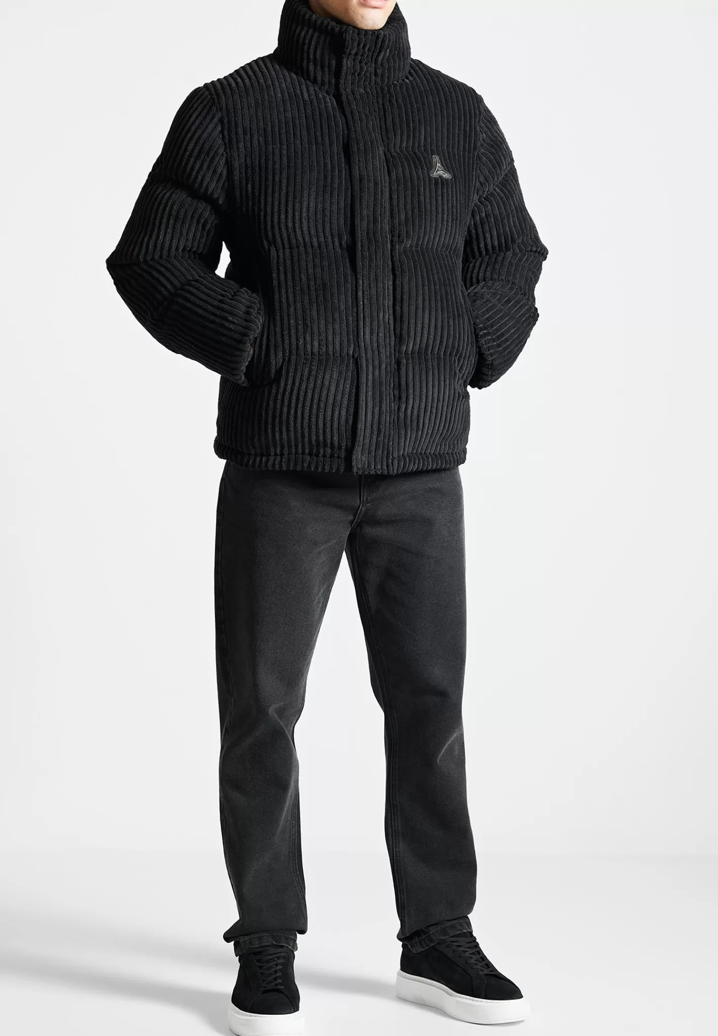 Ribbed Velour Puffer Jacket - -Manière De Voir Sale