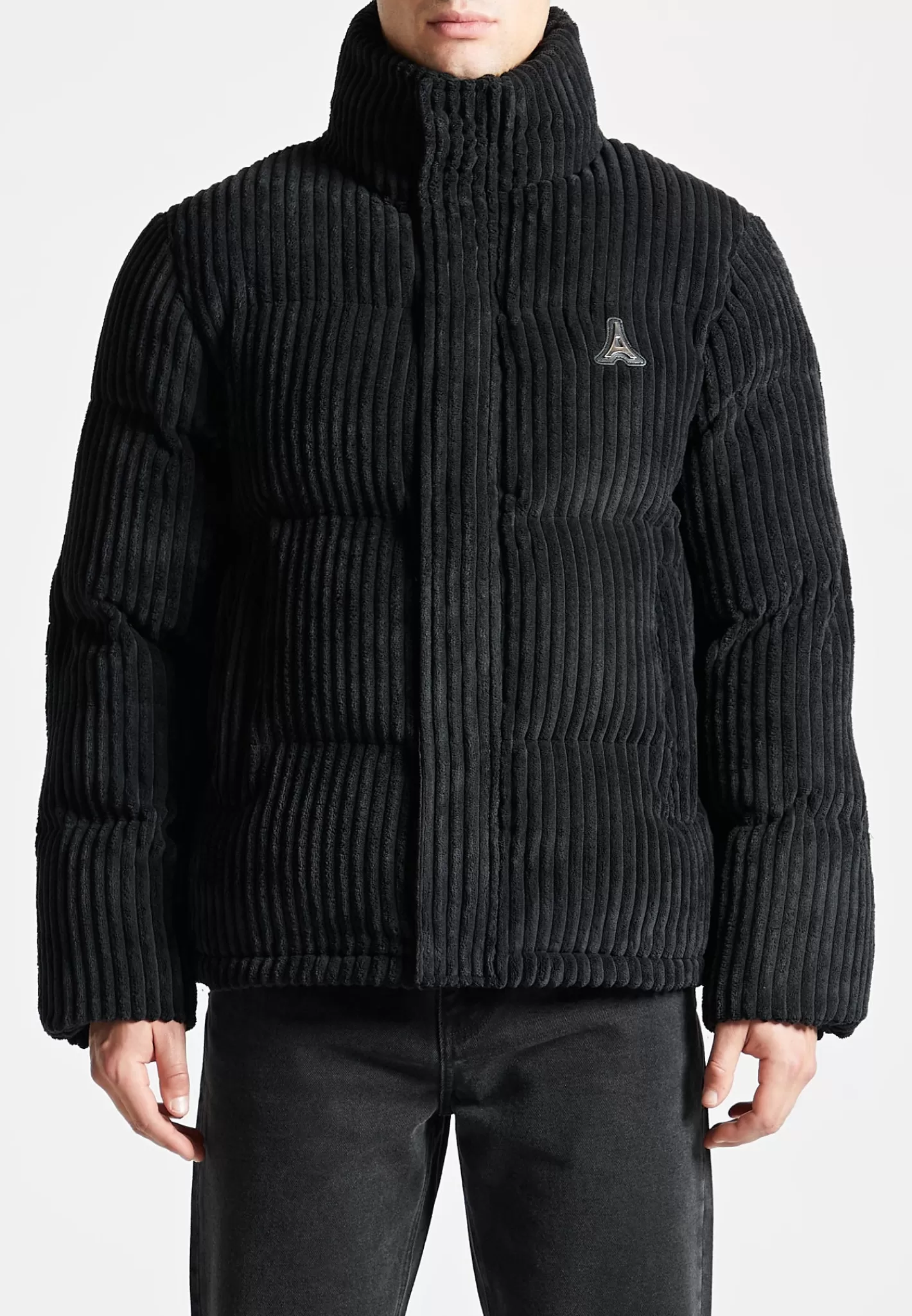 Ribbed Velour Puffer Jacket - -Manière De Voir Sale
