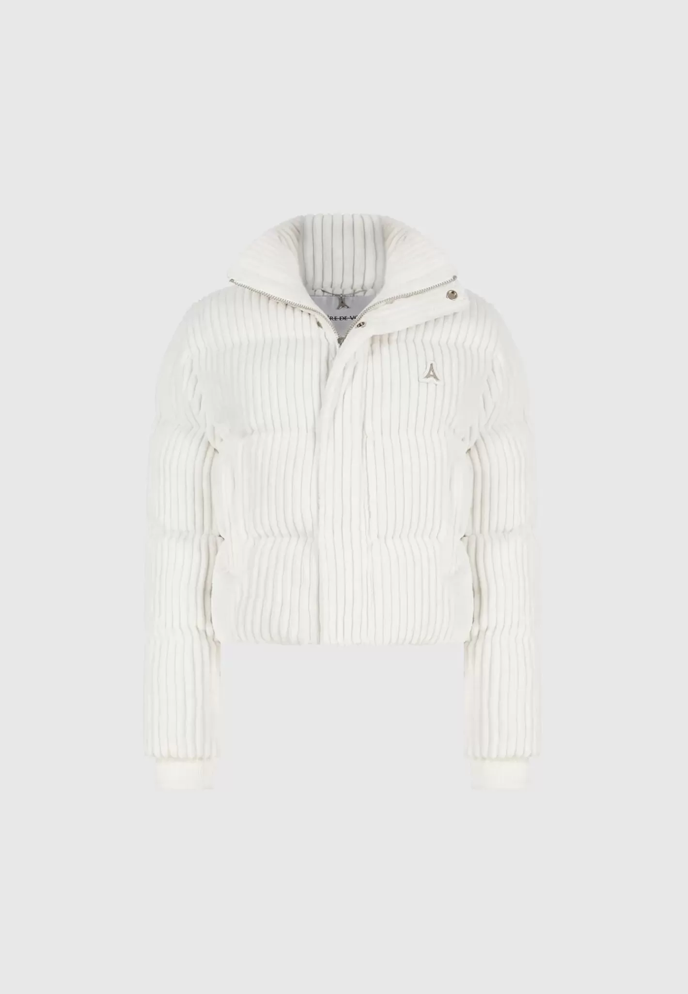 Ribbed Velour Puffer Jacket - -Manière De Voir Shop