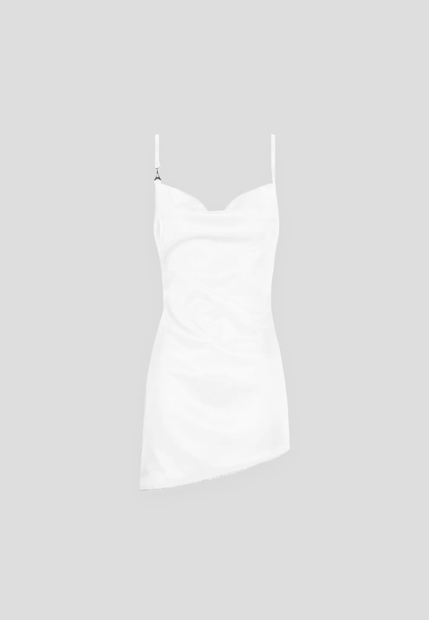 Satin Embellished Open Back Mini Dress - -Manière De Voir Best