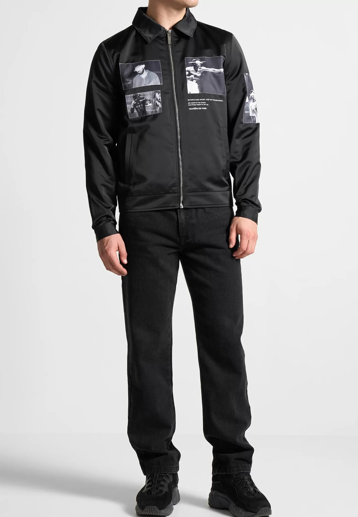 Satin Icon Jacket - -Manière De Voir Sale