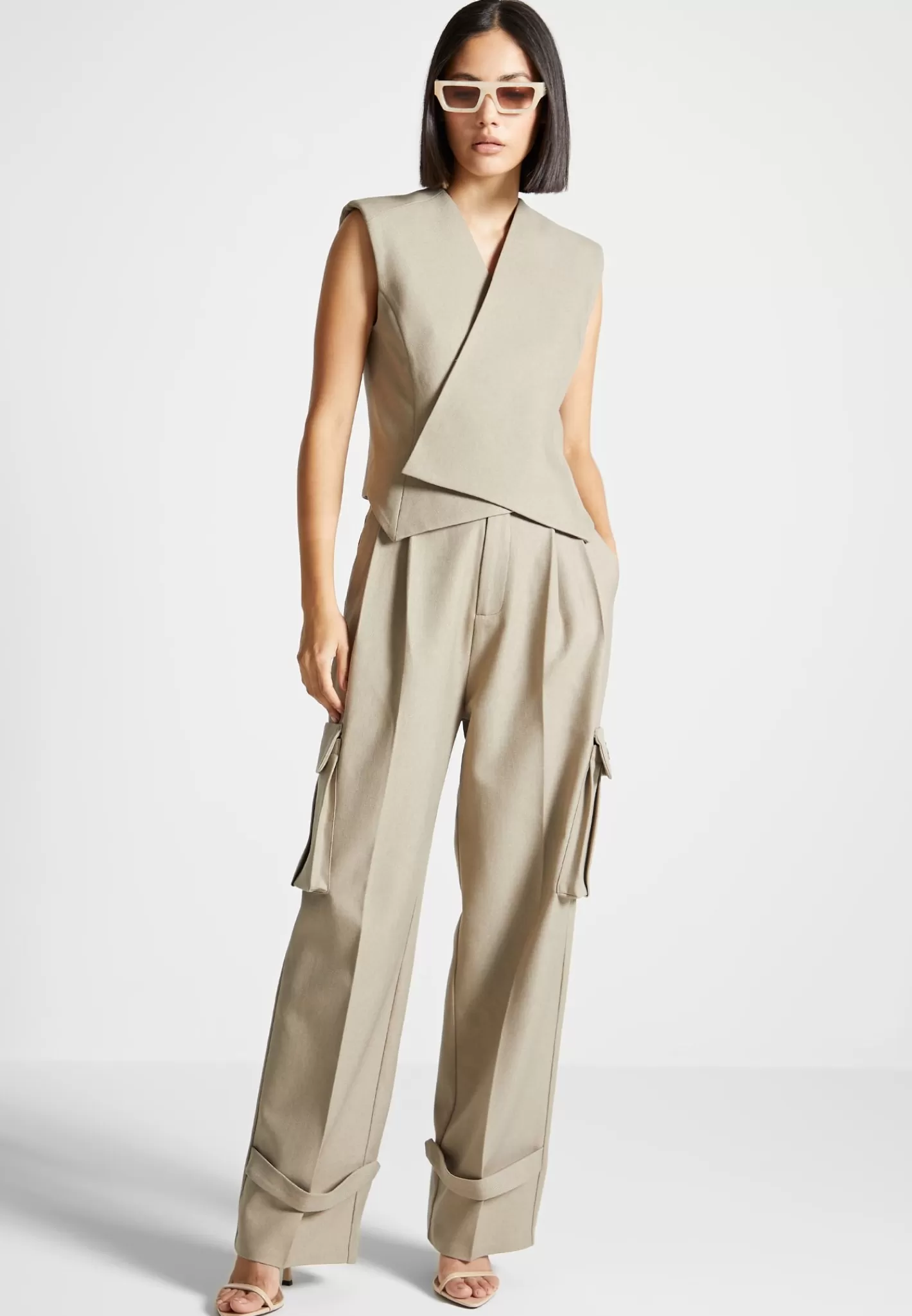 Tailored Wrap Waistcoat - -Manière De Voir Sale