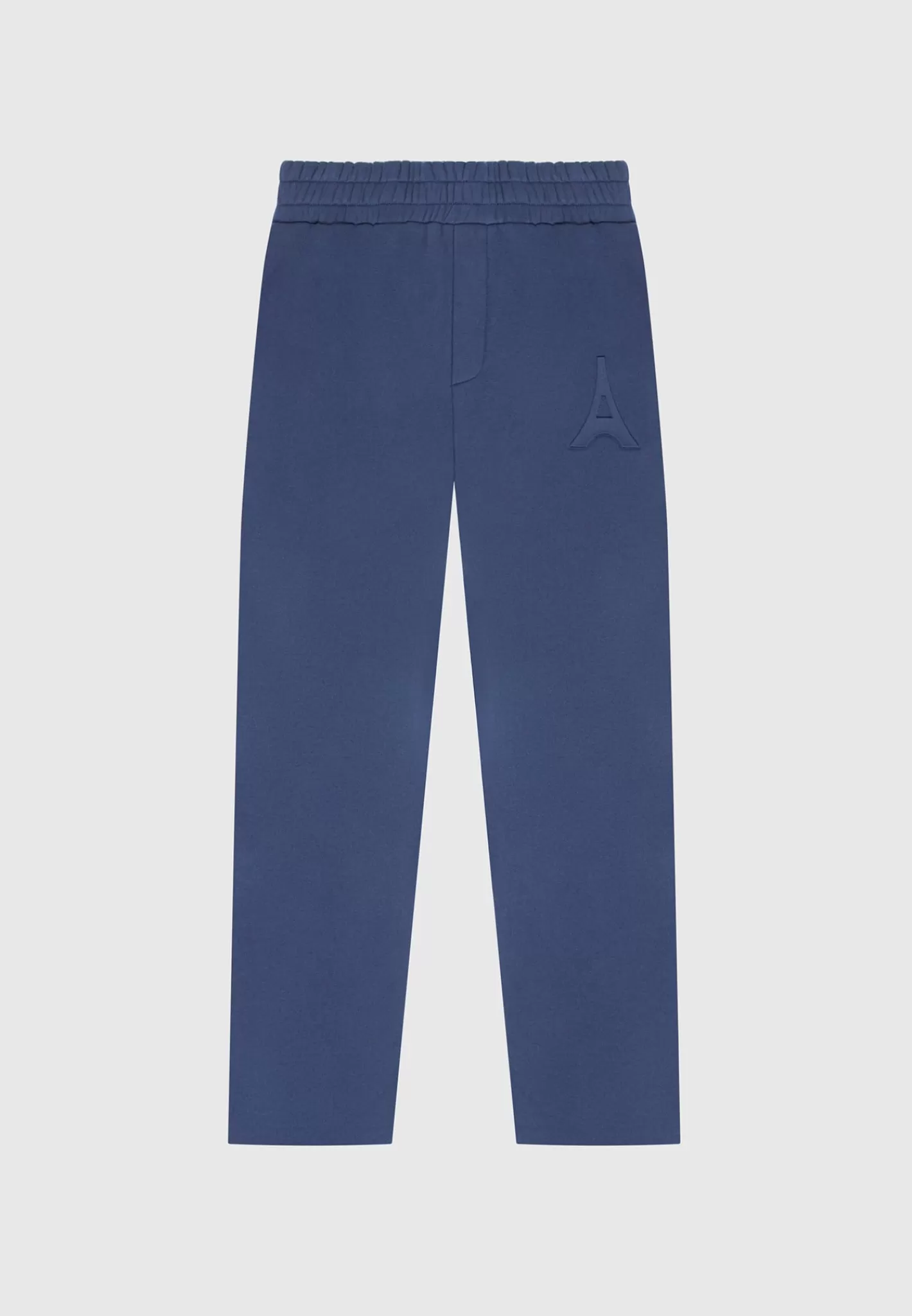 Éternel 420GSM Eiffel Embossed Joggers - Airforce Blue-Manière De Voir Cheap
