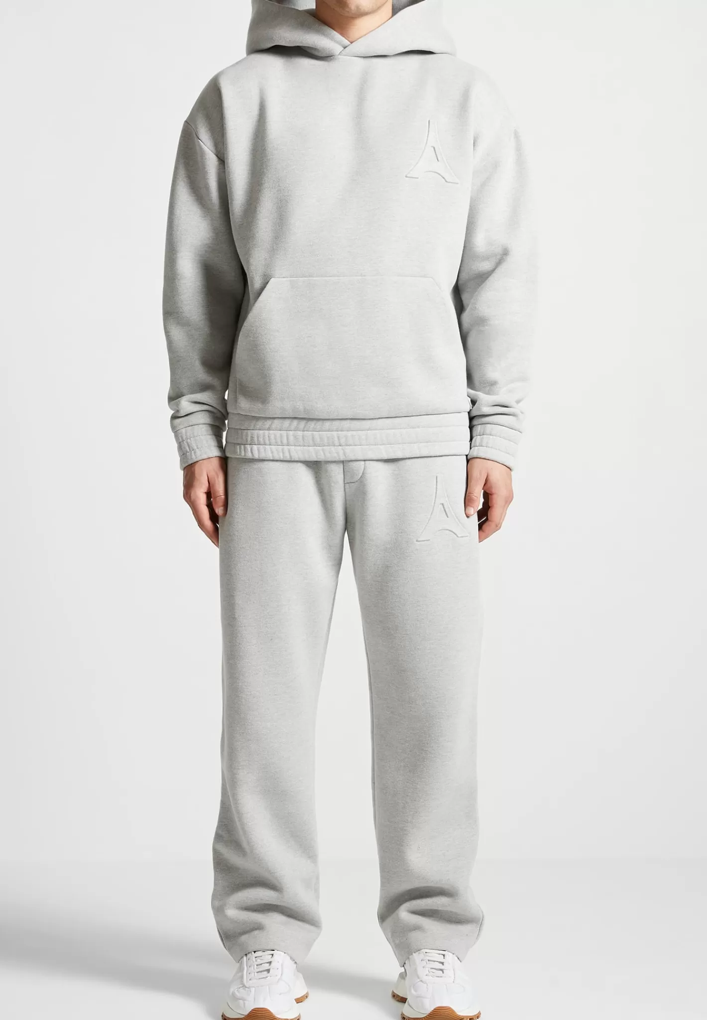 Éternel 420GSM Eiffel Embossed Joggers - -Manière De Voir Shop