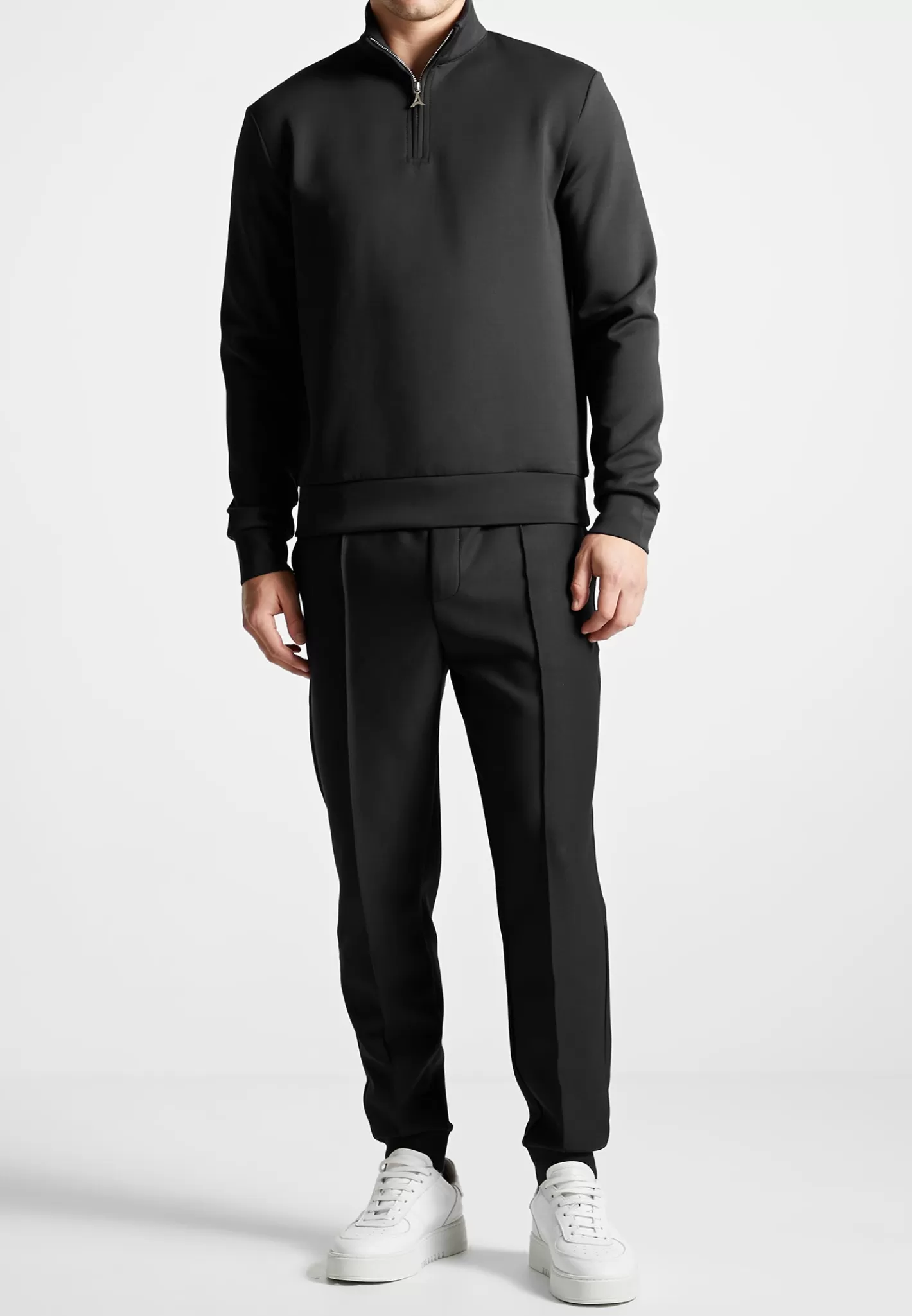Éternel Neoprene High Neck Zip Jumper - -Manière De Voir Sale
