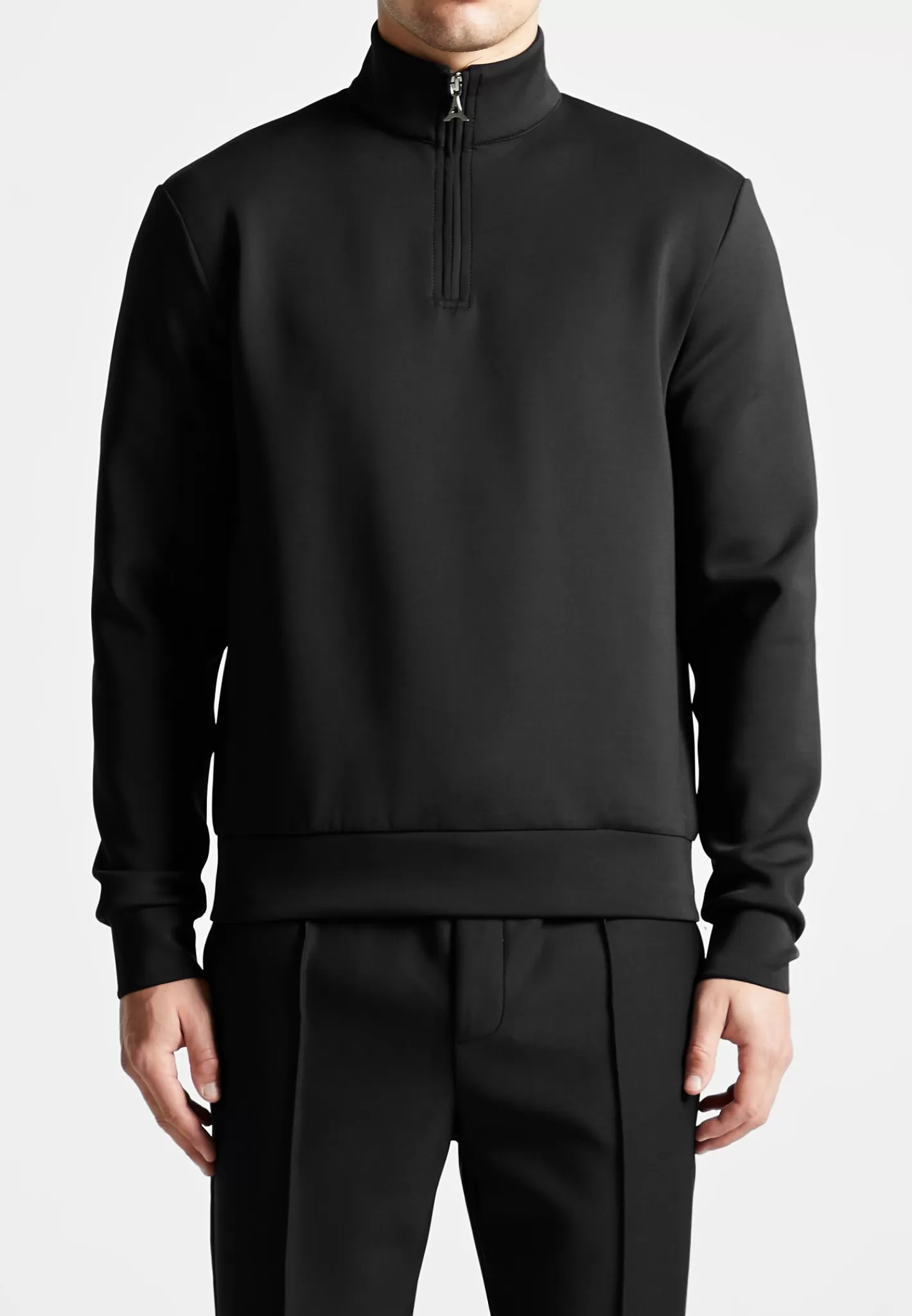 Éternel Neoprene High Neck Zip Jumper - -Manière De Voir Sale