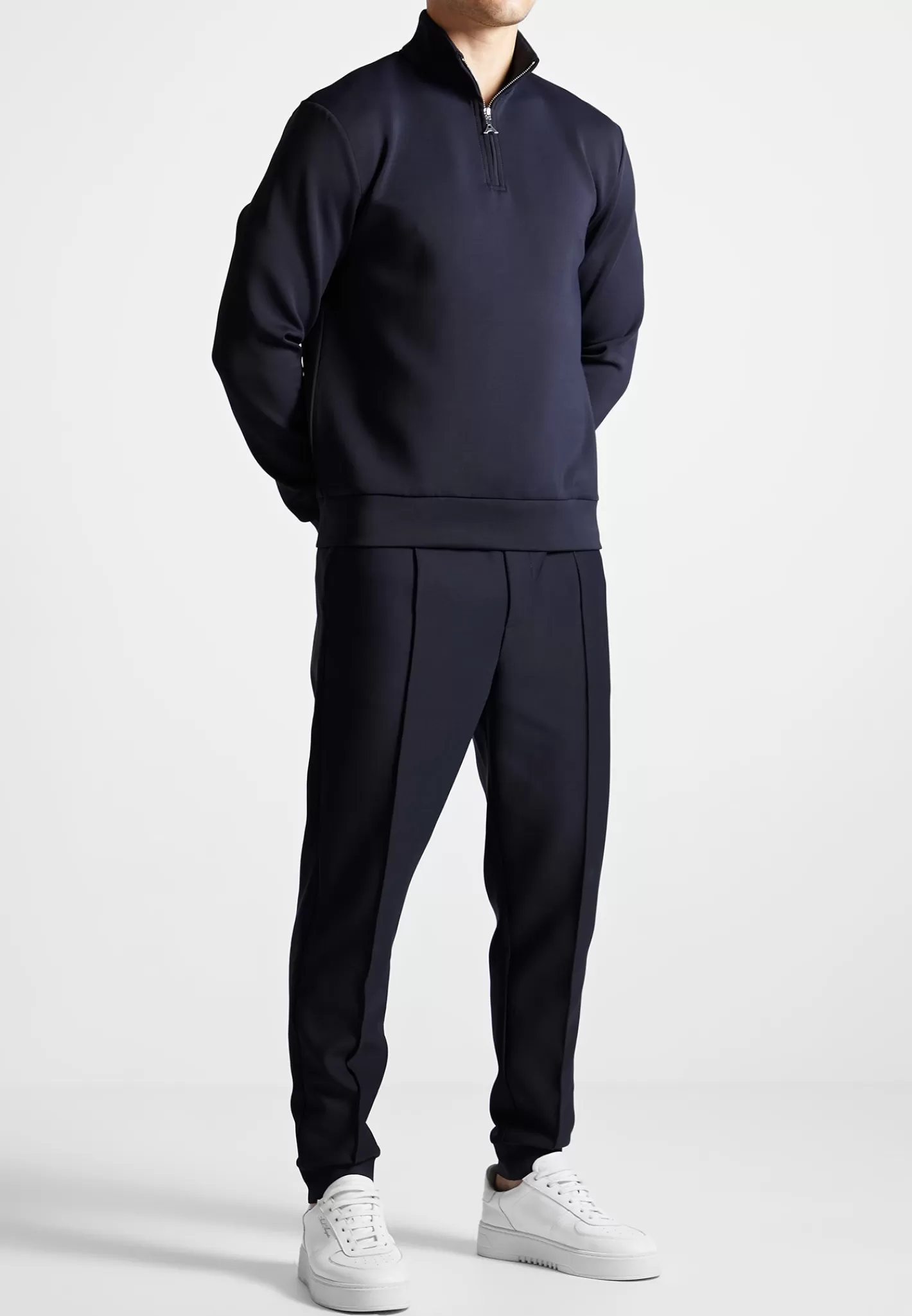 Éternel Neoprene High Neck Zip Jumper - -Manière De Voir Cheap