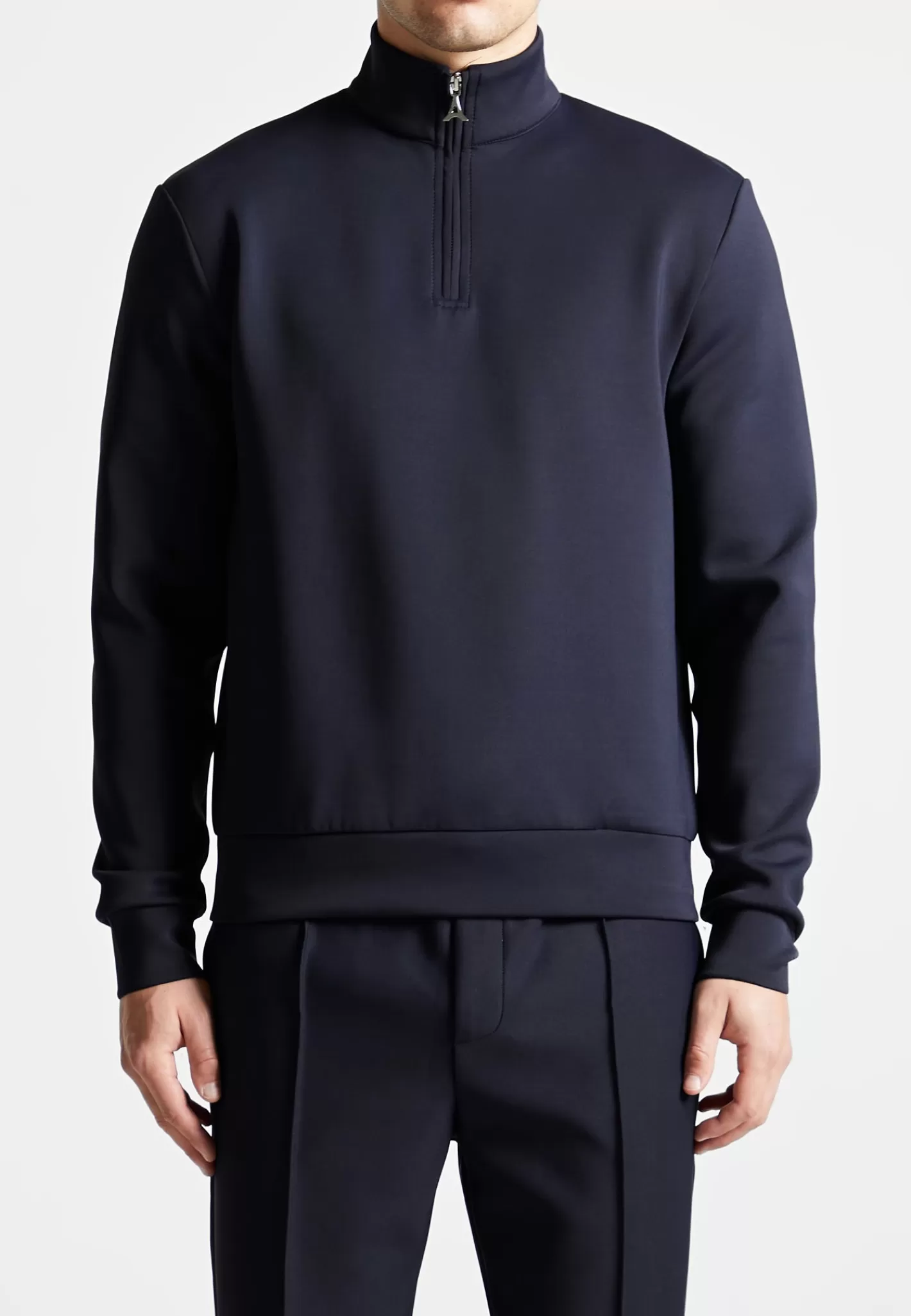 Éternel Neoprene High Neck Zip Jumper - -Manière De Voir Cheap