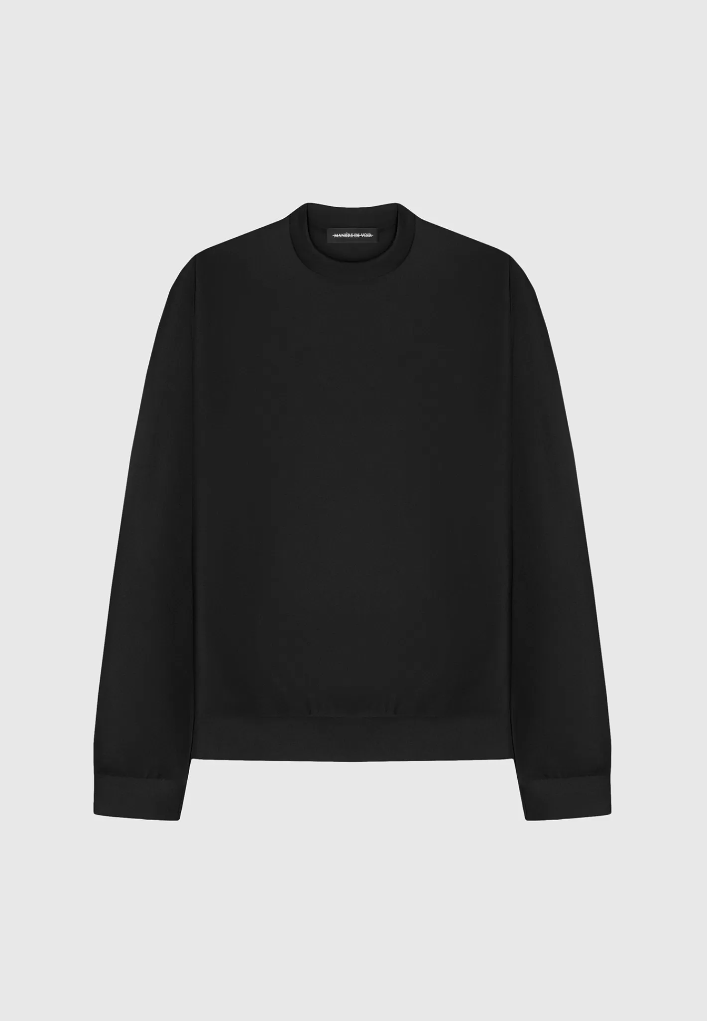 Éternel Neoprene Regular Fit Crew Neck Jumper - -Manière De Voir Hot