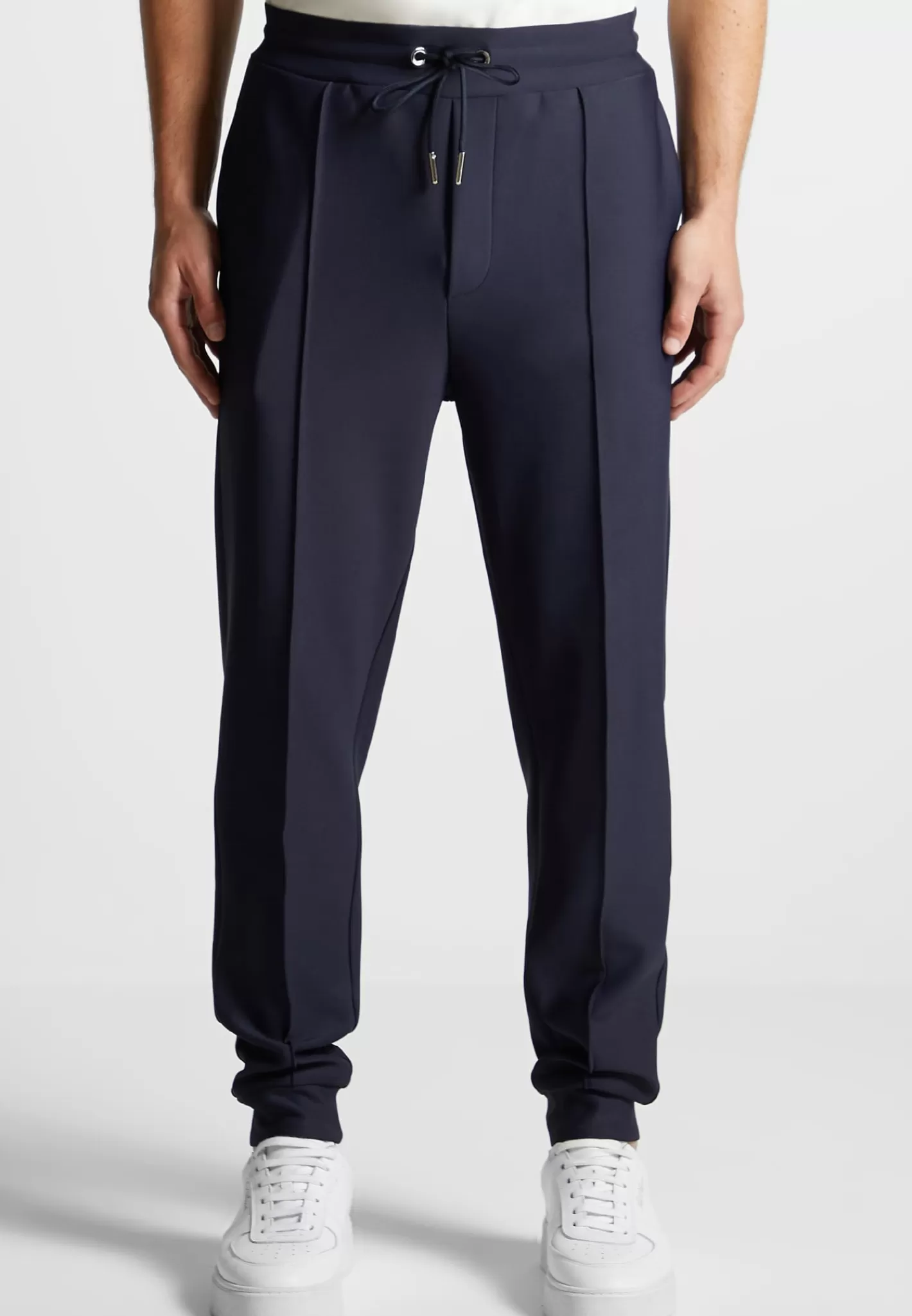Éternel Neoprene Tapered Fit Pintuck Joggers - -Manière De Voir Cheap