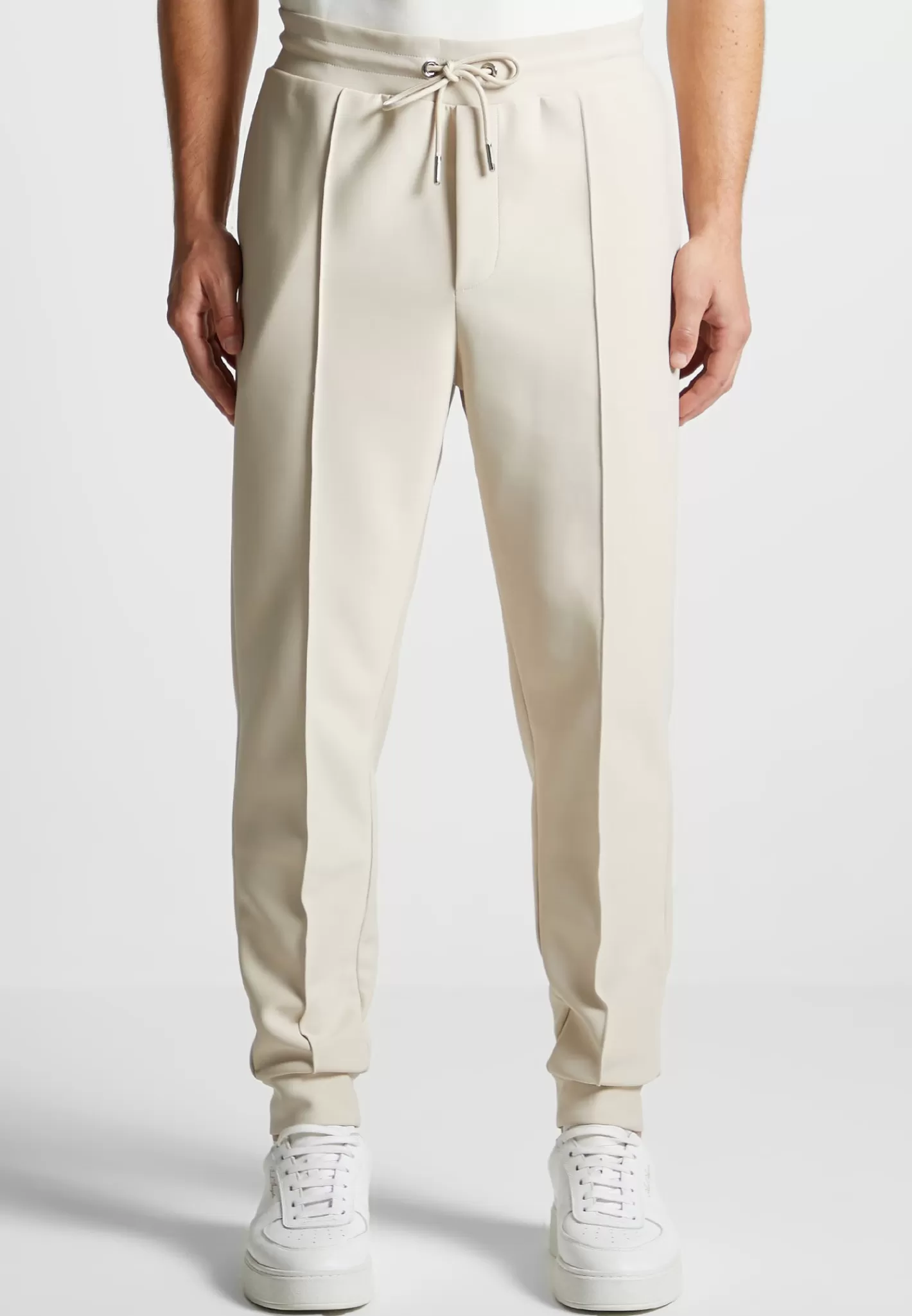Éternel Neoprene Tapered Fit Pintuck Joggers - -Manière De Voir Discount