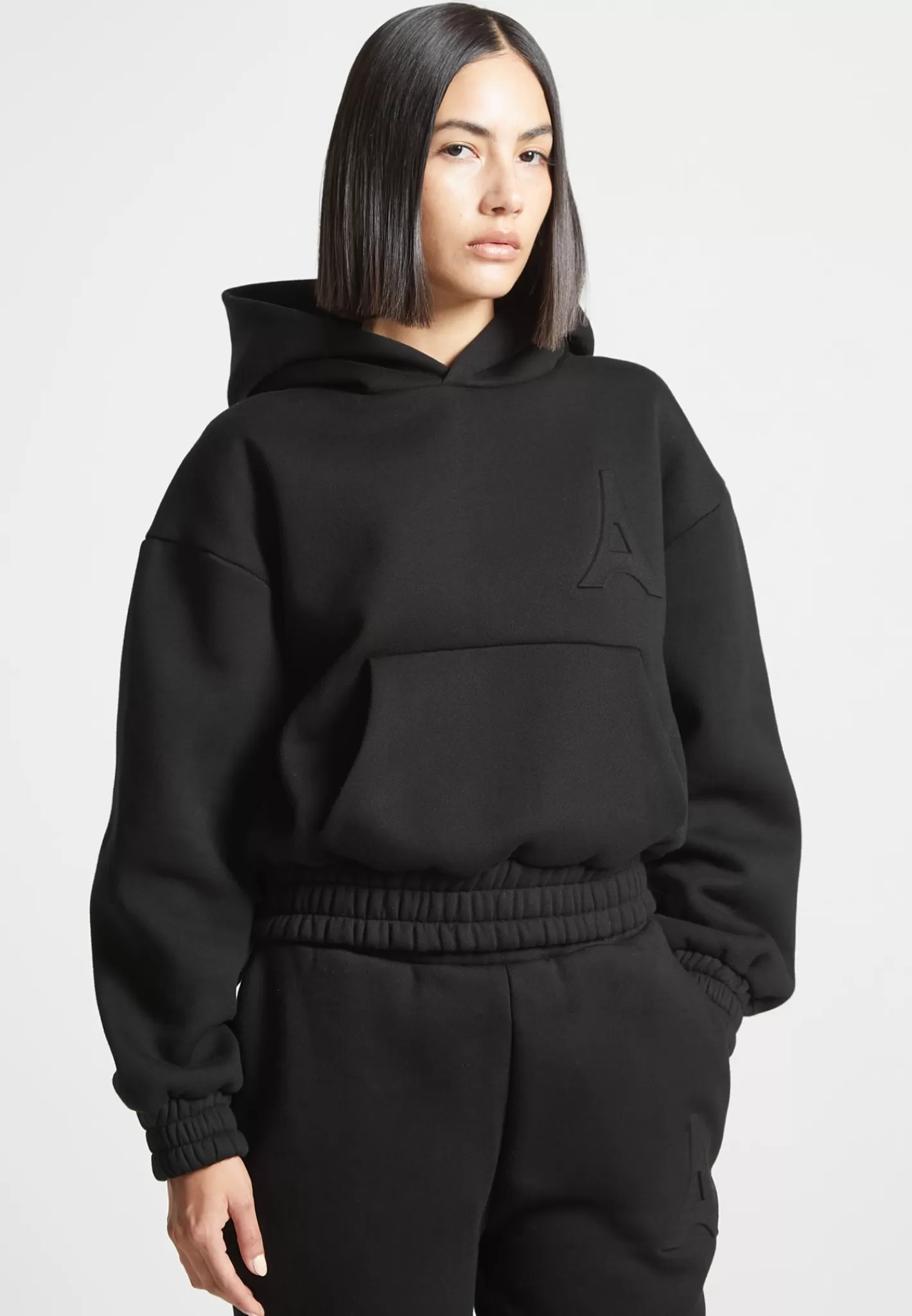 Éternelle 420GSM Eiffel Embossed Hoodie - -Manière De Voir New