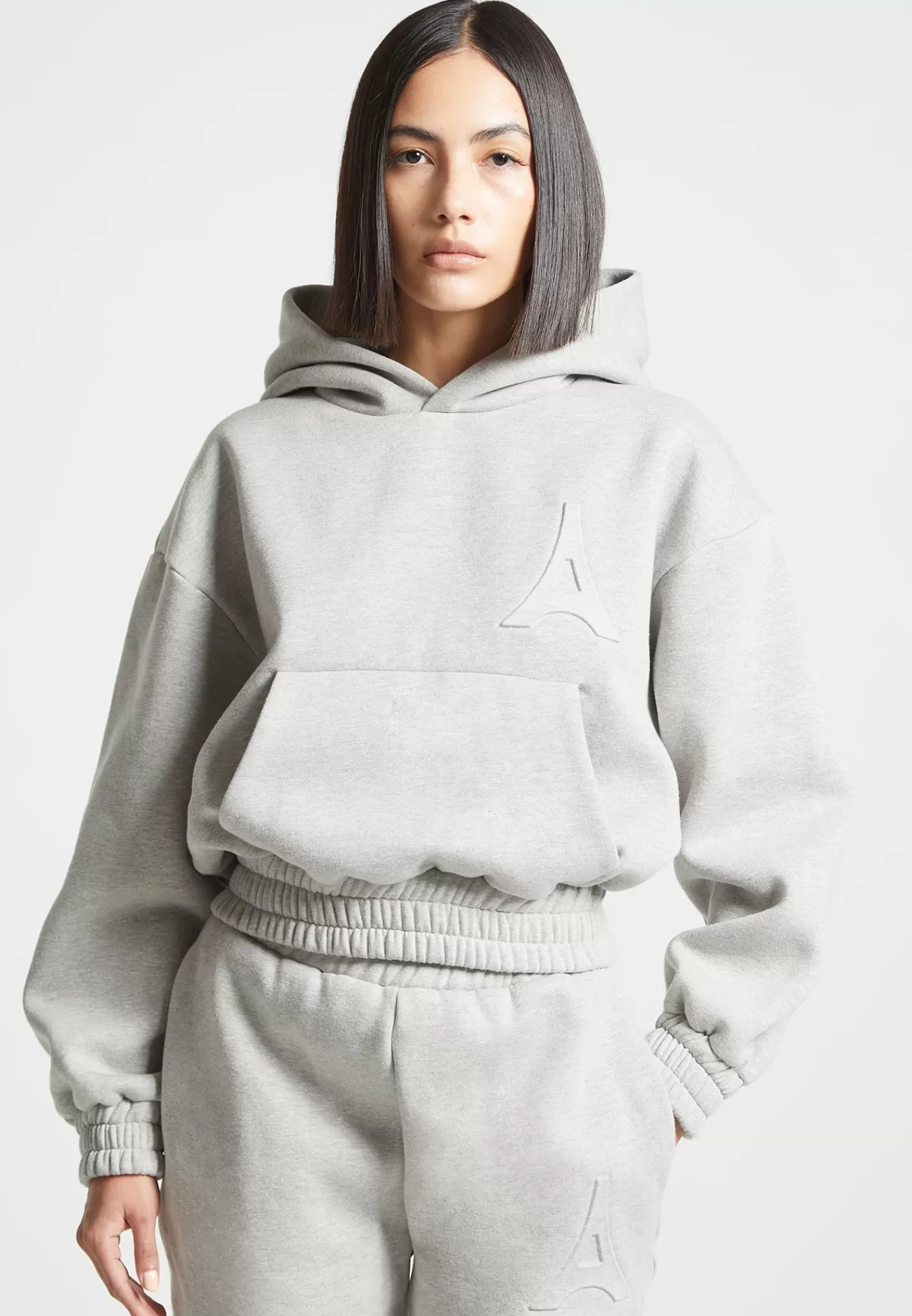 Éternelle 420GSM Eiffel Embossed Hoodie - -Manière De Voir Clearance