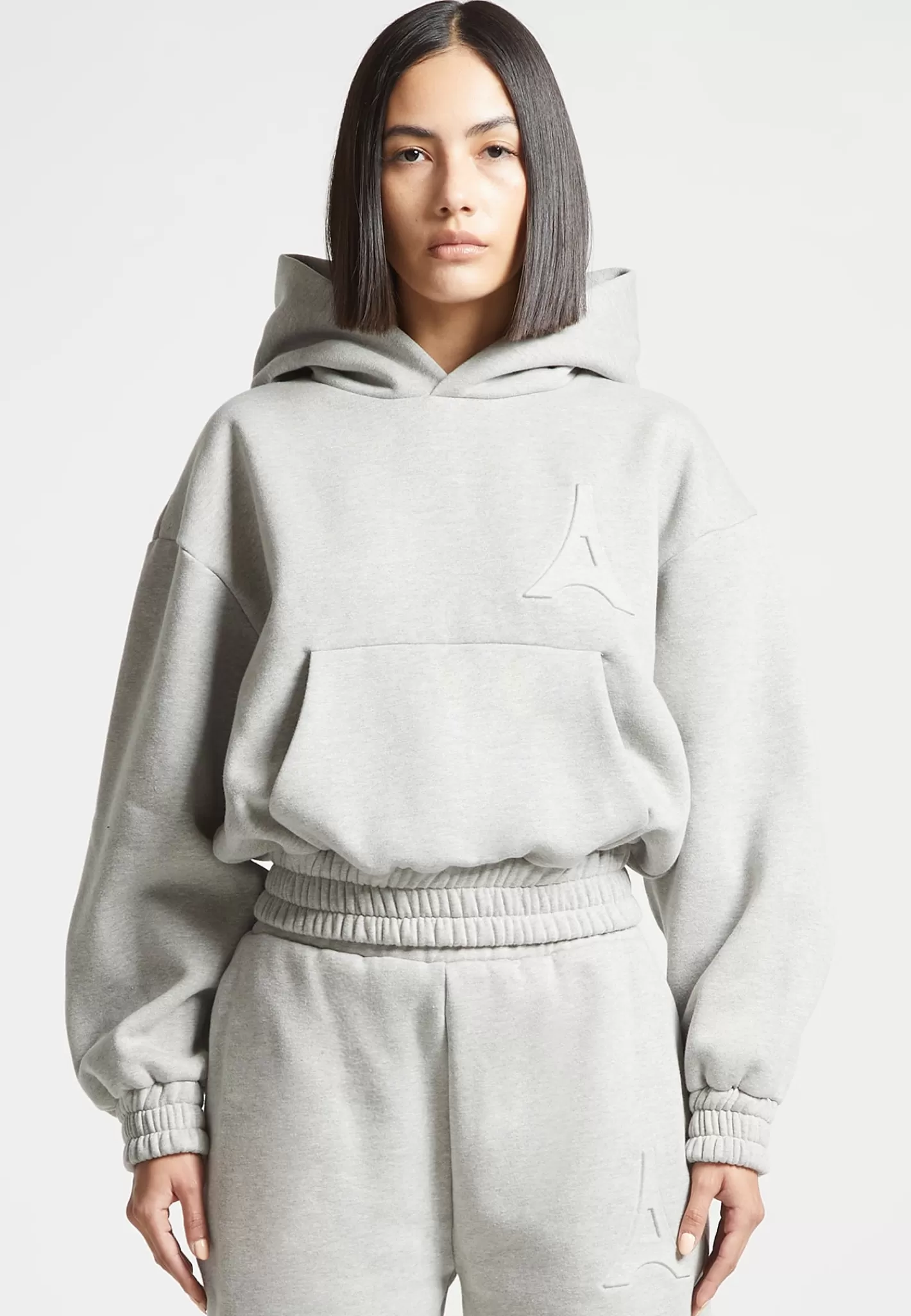 Éternelle 420GSM Eiffel Embossed Hoodie - -Manière De Voir Clearance
