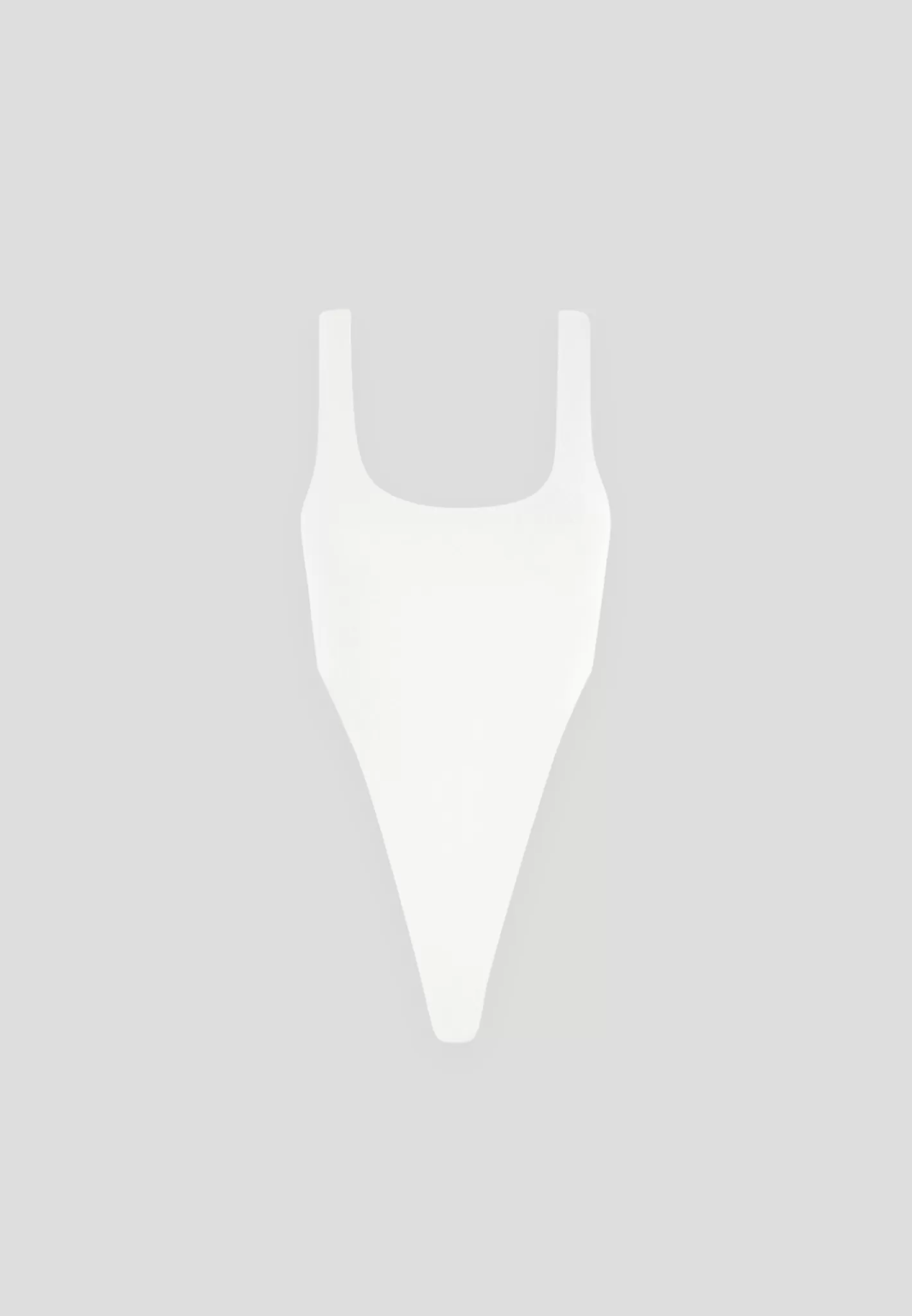 Éternelle High Leg Bodysuit - Off White-Manière De Voir Fashion