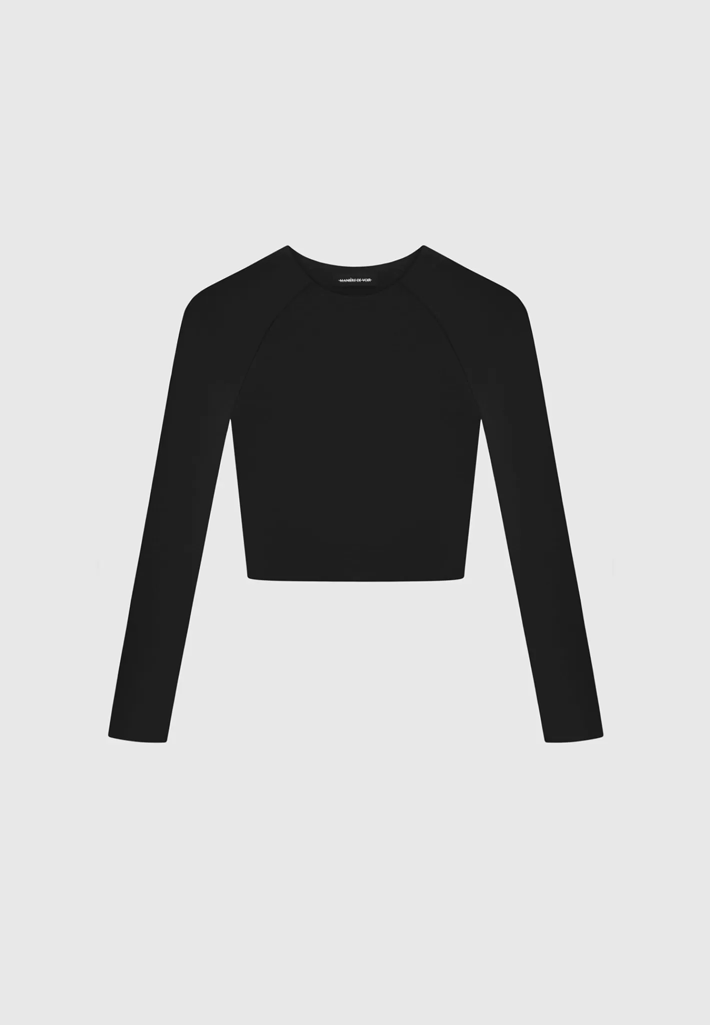 Éternelle Long Sleeve Crop Top - -Manière De Voir Shop