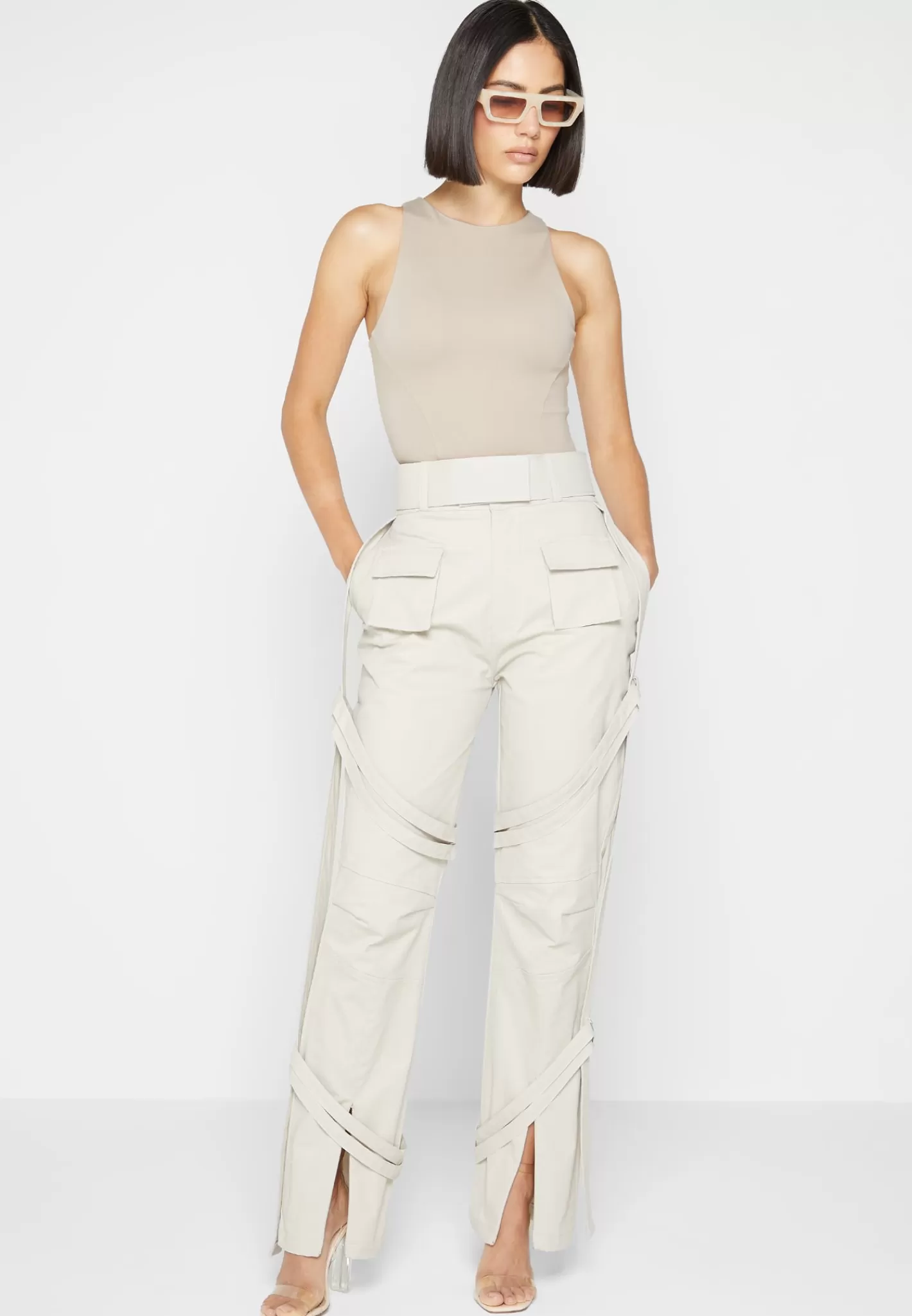 Éternelle Racer Neck Bodysuit - -Manière De Voir New