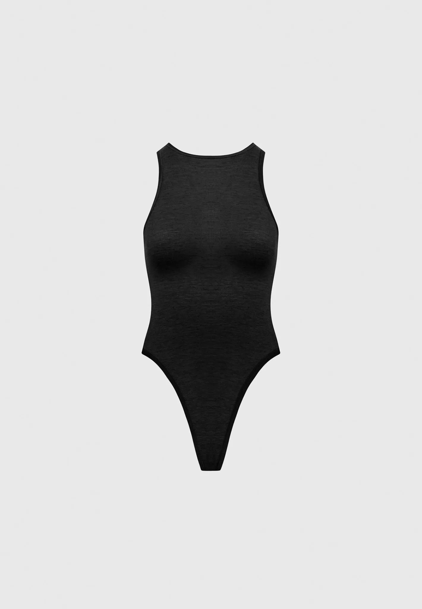Éternelle Sheer Racer Neck Bodysuit - -Manière De Voir Outlet