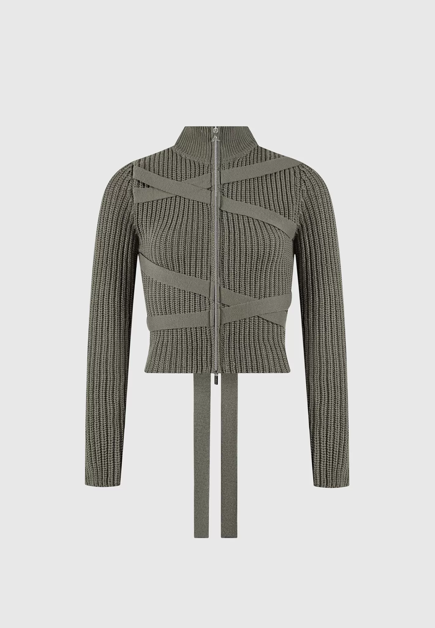 Tie-Up Knitted Cardigan - -Manière De Voir Clearance