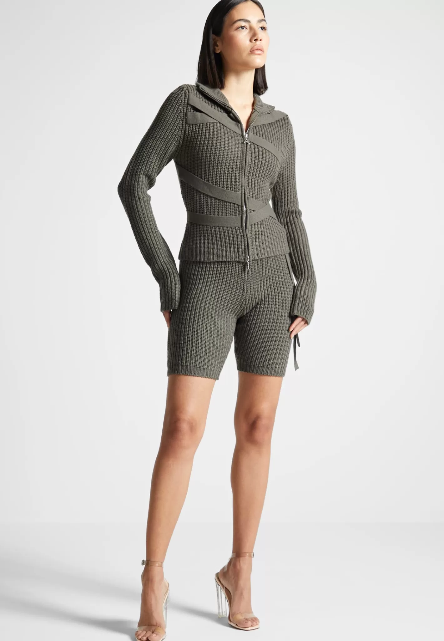 Tie-Up Knitted Cardigan - -Manière De Voir Clearance