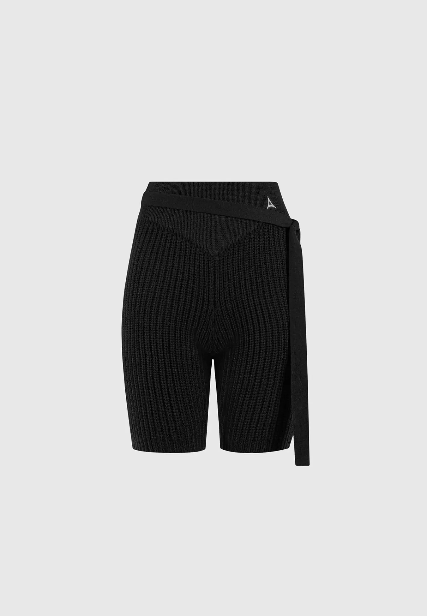 Tie-Up Knitted Cycling Shorts - -Manière De Voir Online
