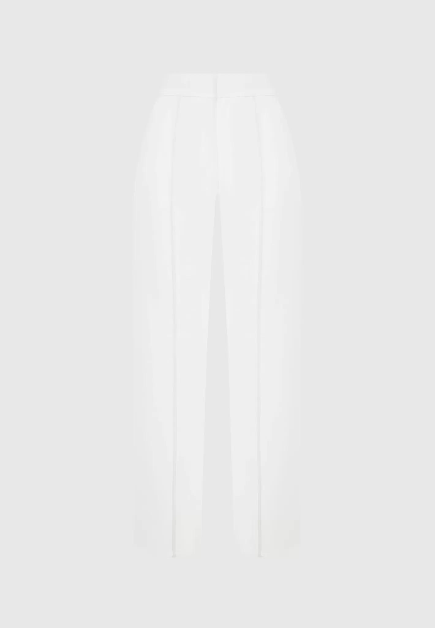 Trousers with Vegan Leather Pintuck - -Manière De Voir Best Sale