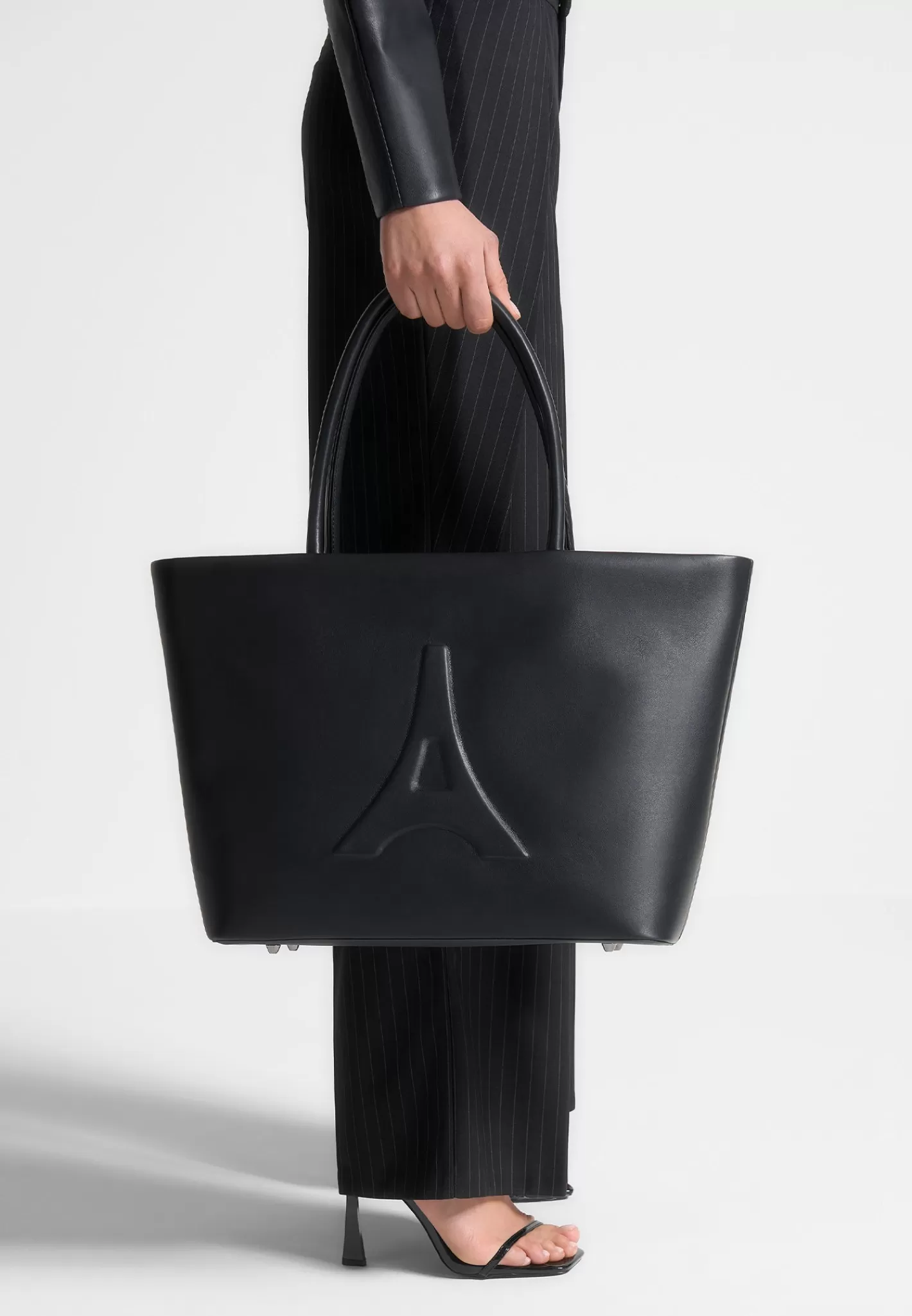 Vegan Leather Eiffel Tote Bag - -Manière De Voir Best