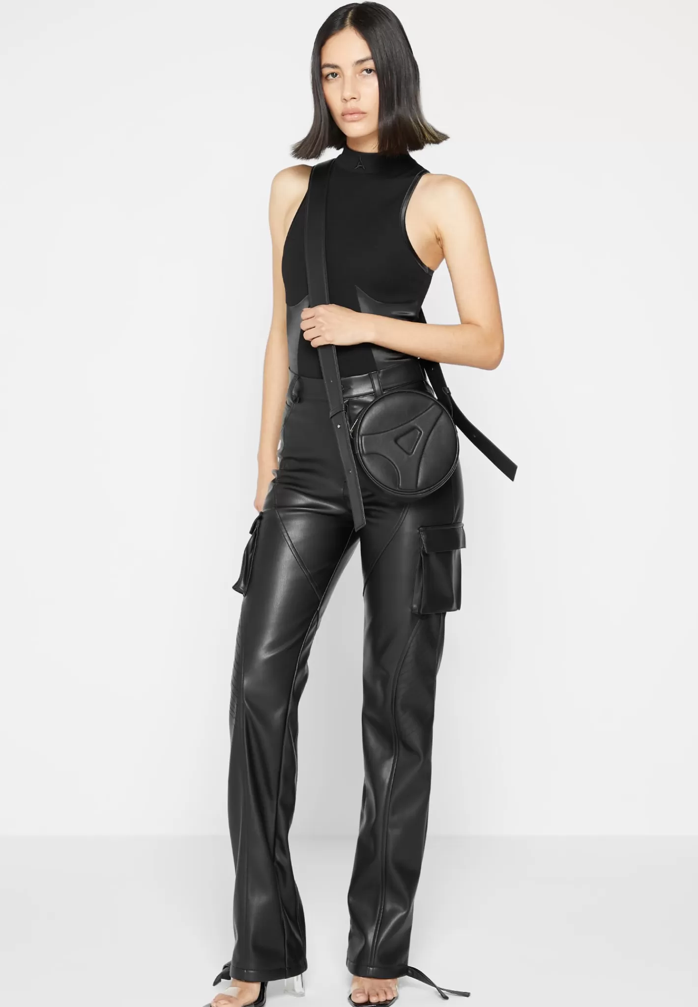 Vegan Leather Embossed Eiffel Bag - -Manière De Voir Best