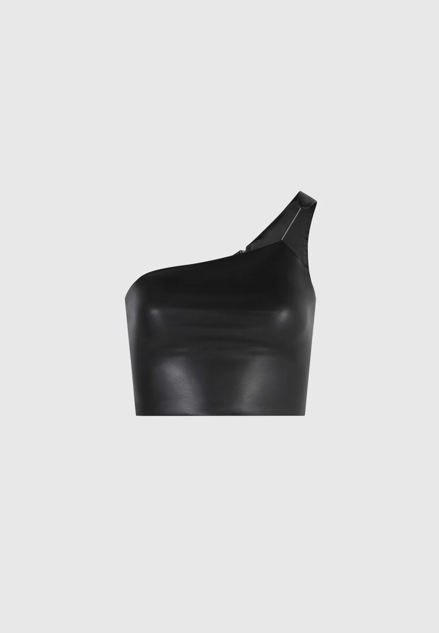 Vegan Leather Invisible Strap Top - -Manière De Voir Discount