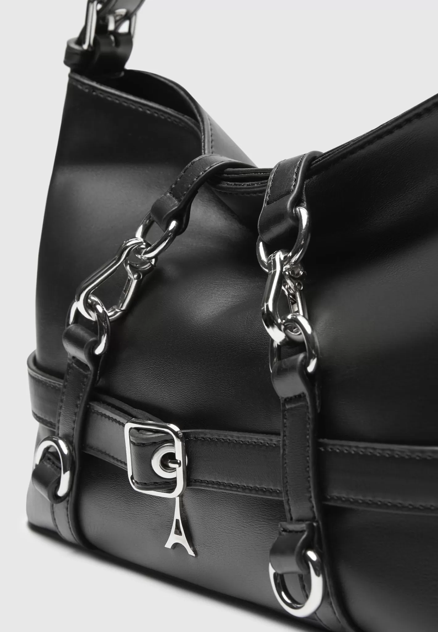 Vegan Leather Multi Strap Shoulder Bag - -Manière De Voir Best
