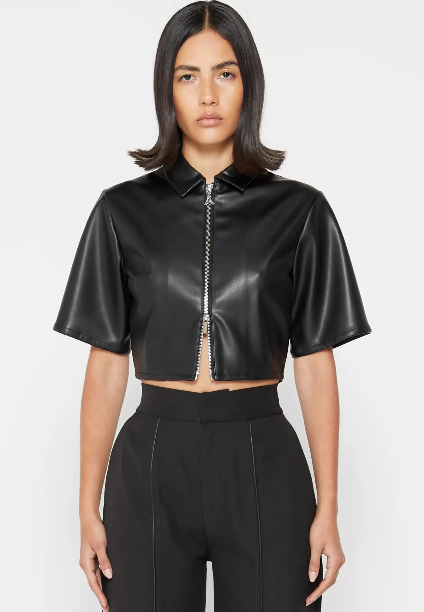 Vegan Leather Shirt - -Manière De Voir Outlet