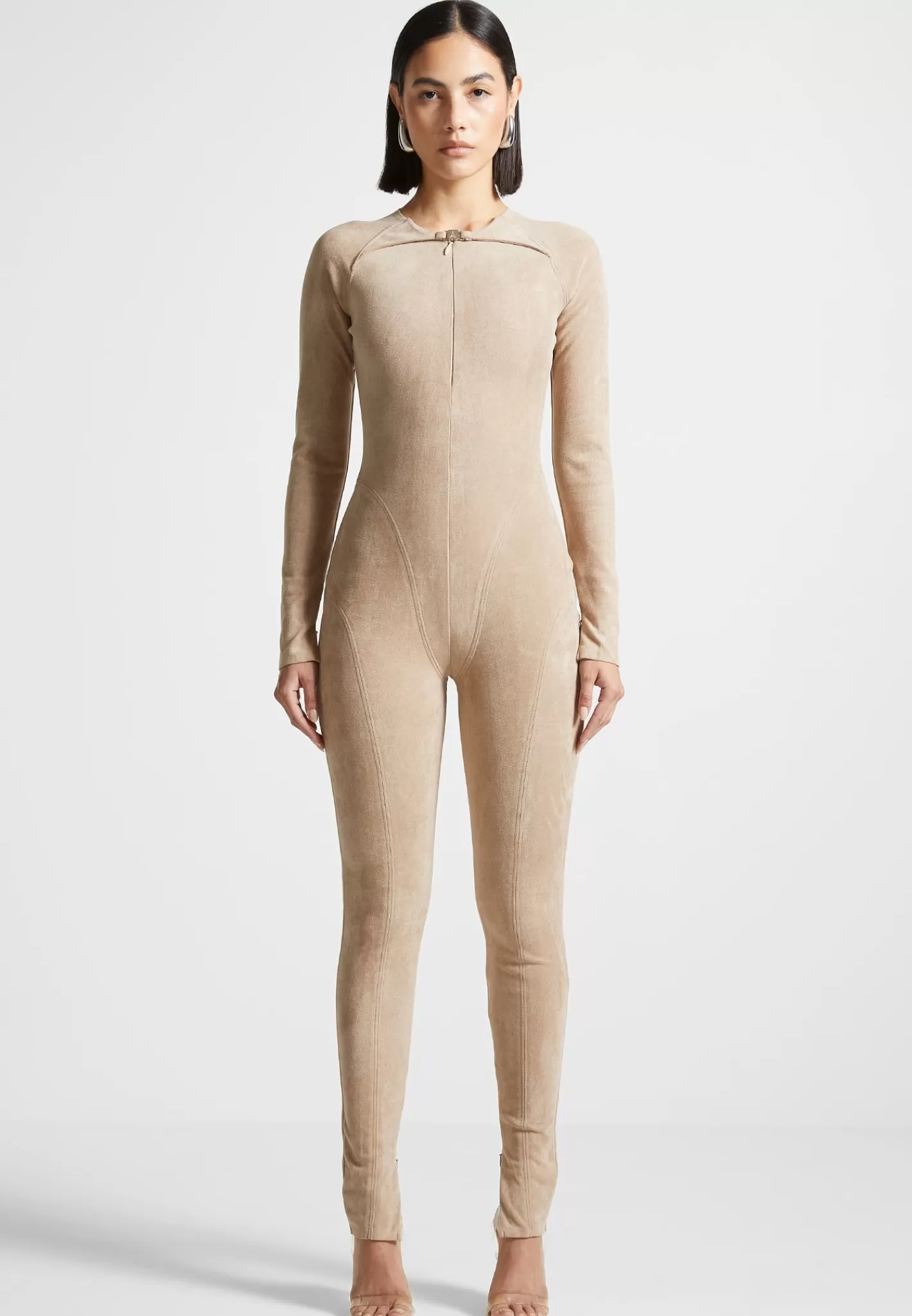 Vegan Suede Jumpsuit - -Manière De Voir New