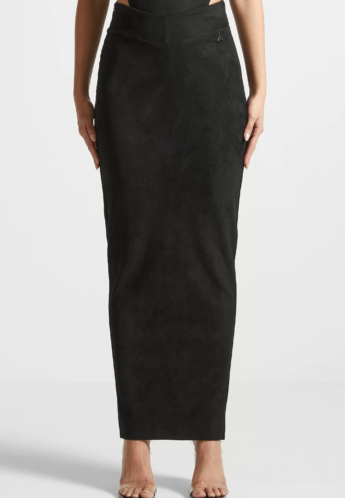 Vegan Suede Midaxi Skirt - -Manière De Voir Cheap