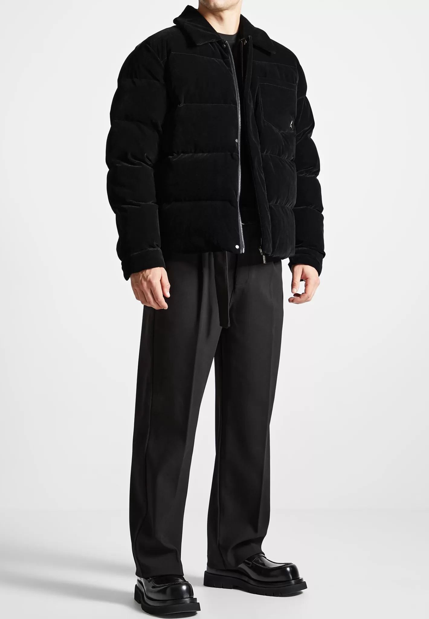 Velvet Puffer Coach Jacket - -Manière De Voir Best Sale