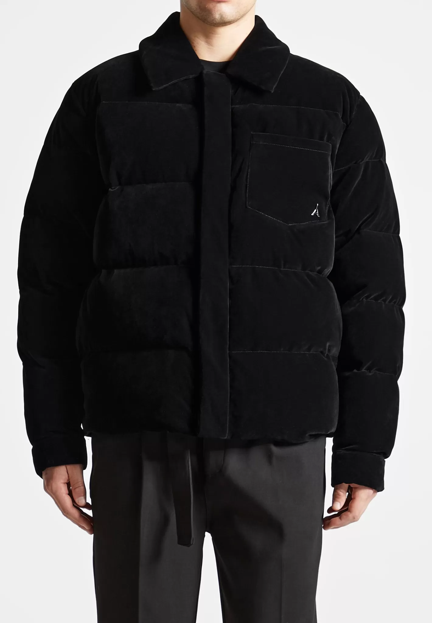 Velvet Puffer Coach Jacket - -Manière De Voir Best Sale