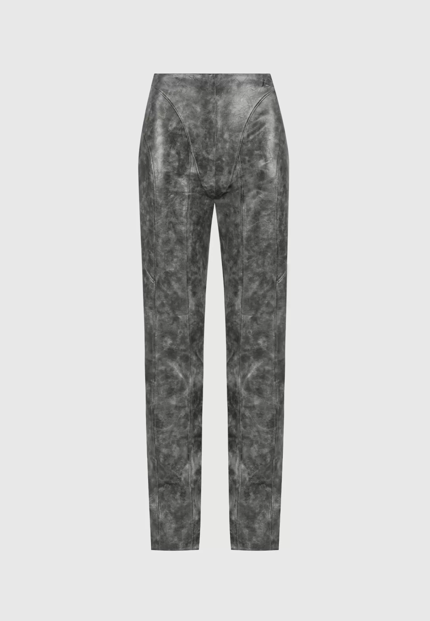 Vintage Vegan Leather Trousers - -Manière De Voir Online