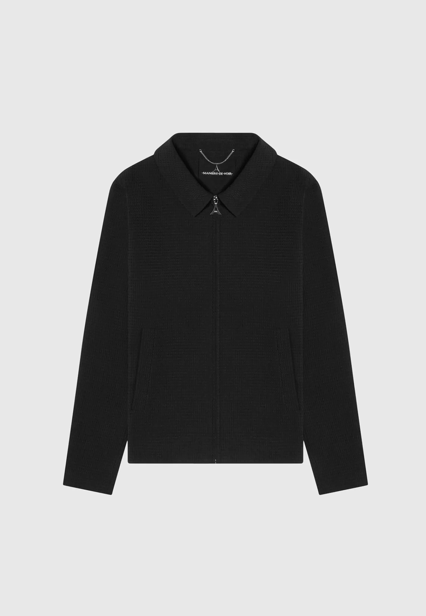 Waffle Seersucker Jacket - -Manière De Voir Online