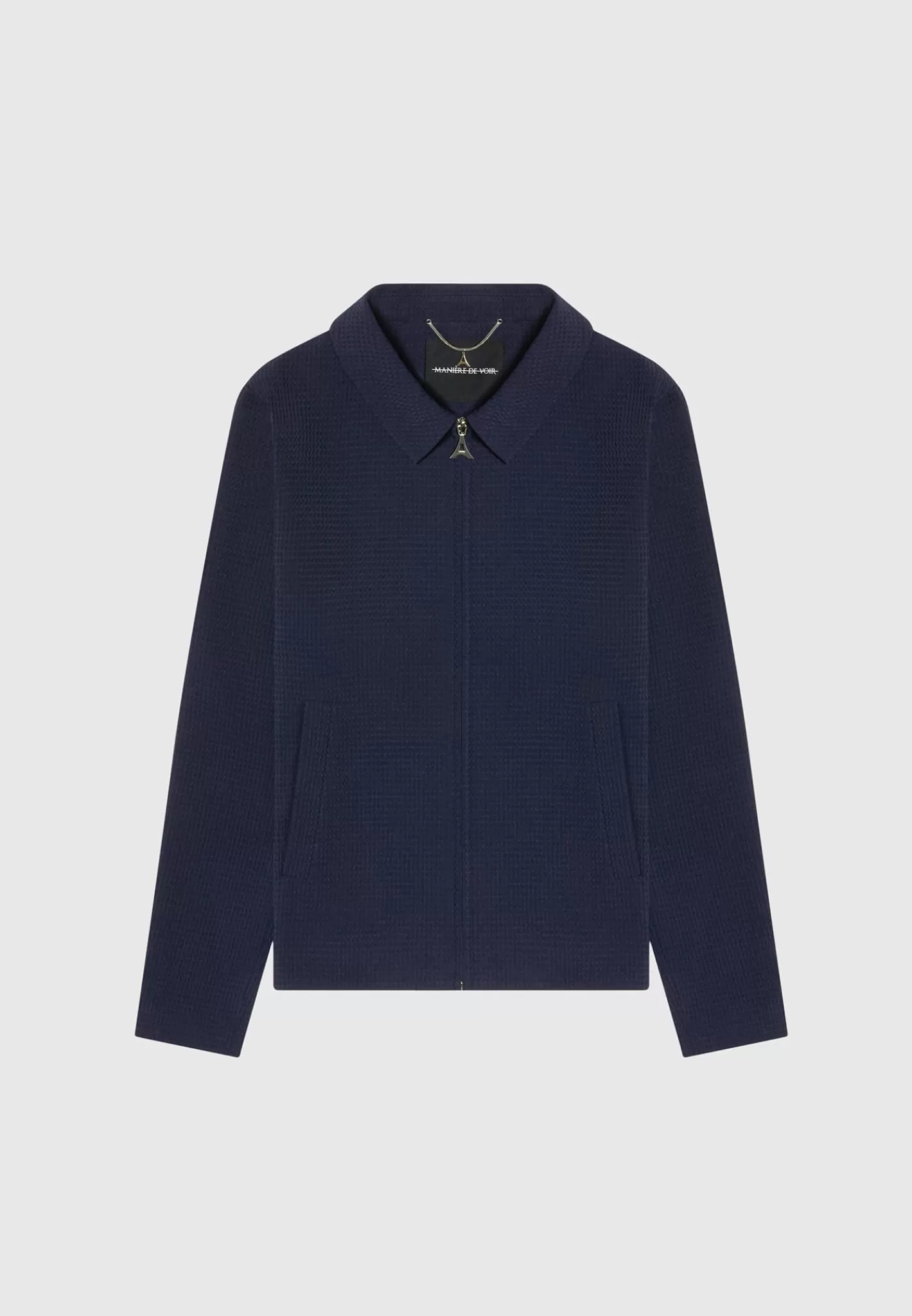 Waffle Seersucker Jacket - -Manière De Voir Cheap