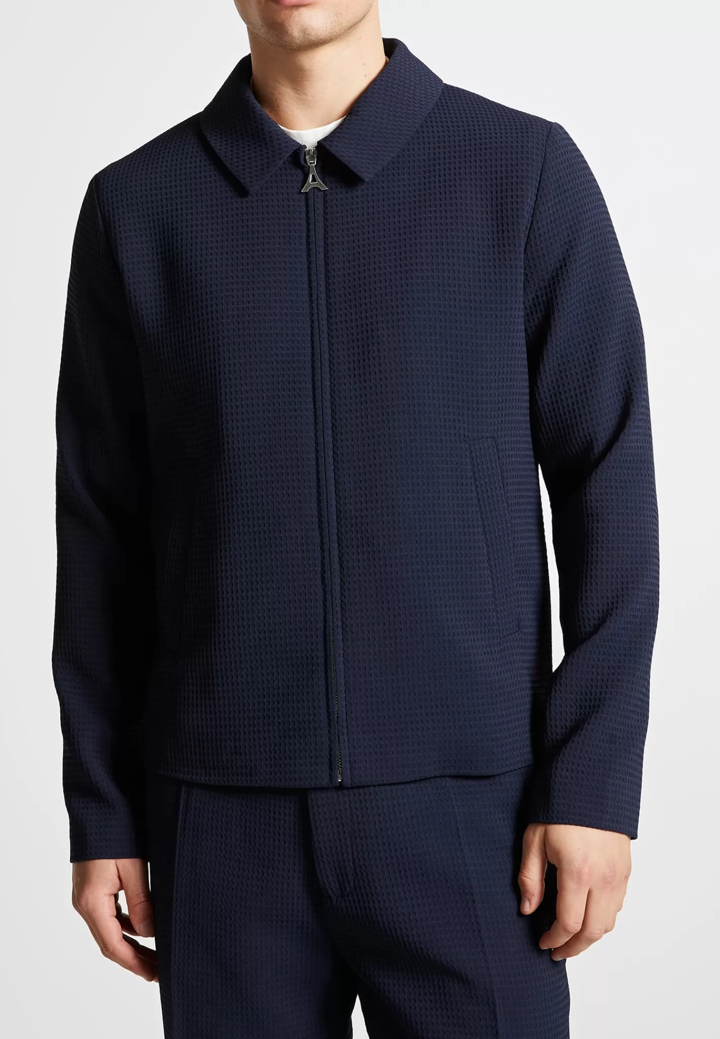 Waffle Seersucker Jacket - -Manière De Voir Cheap