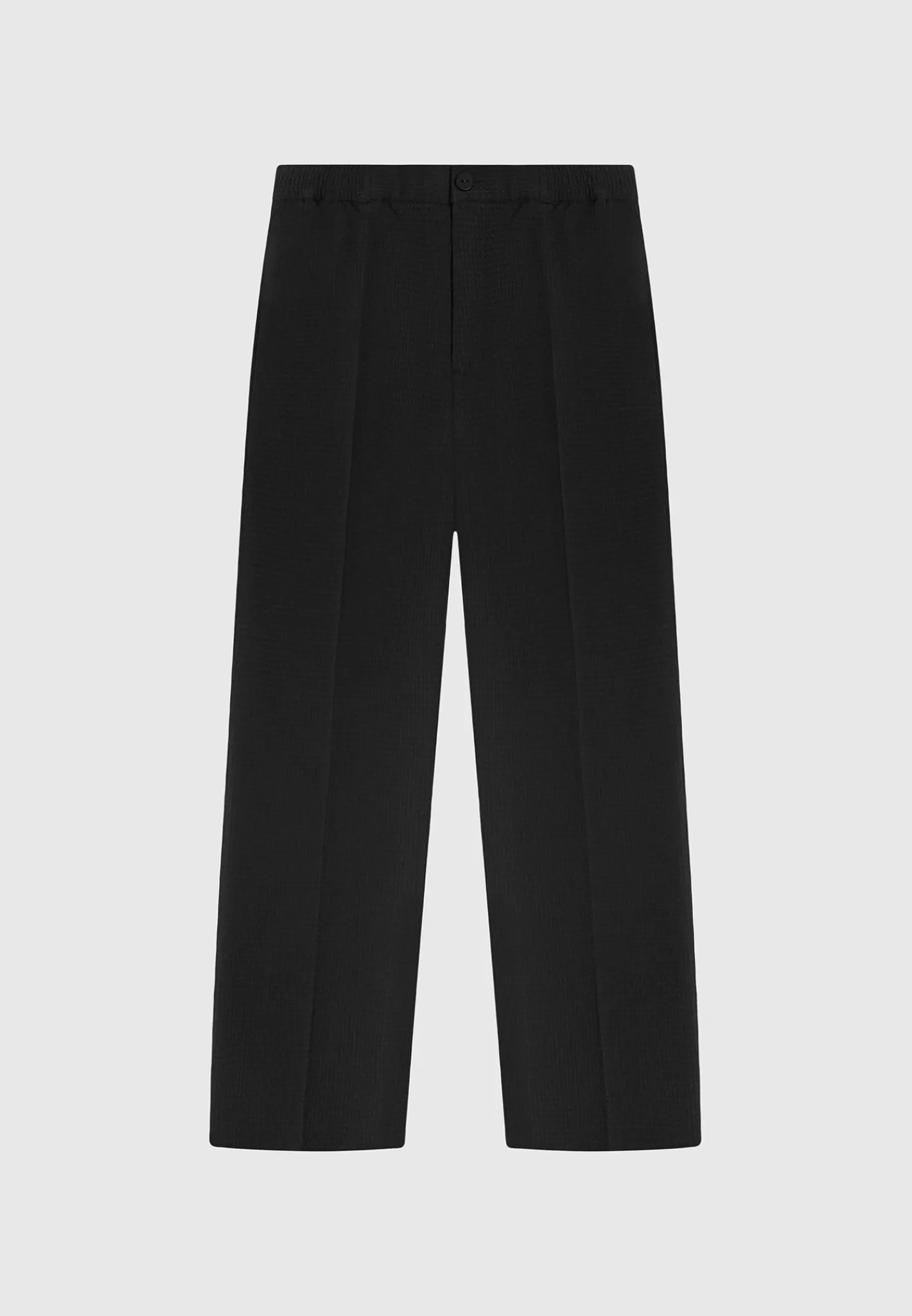 Waffle Seersucker Trousers - -Manière De Voir Flash Sale