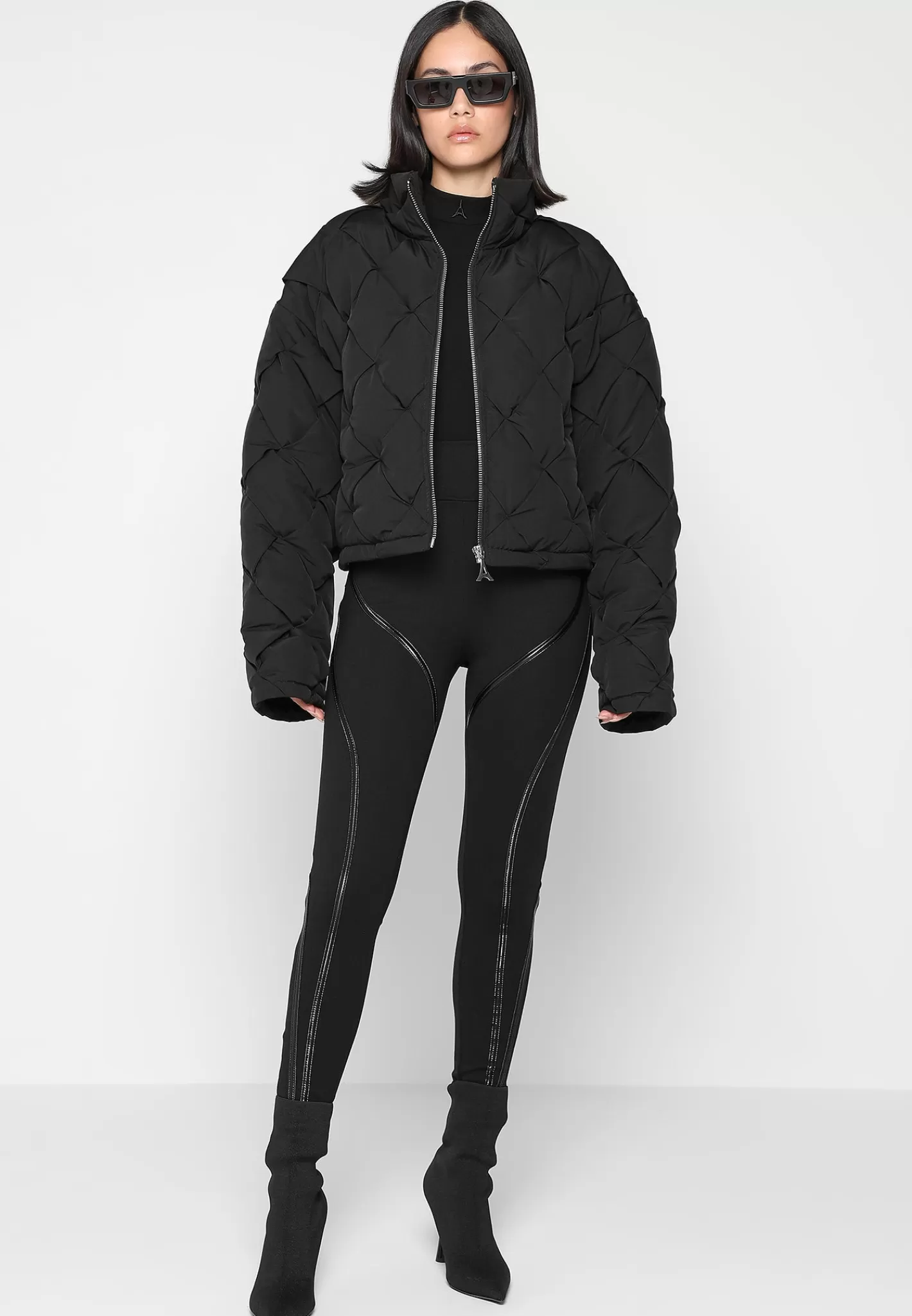 Woven Interlock Puffer Jacket - -Manière De Voir Best