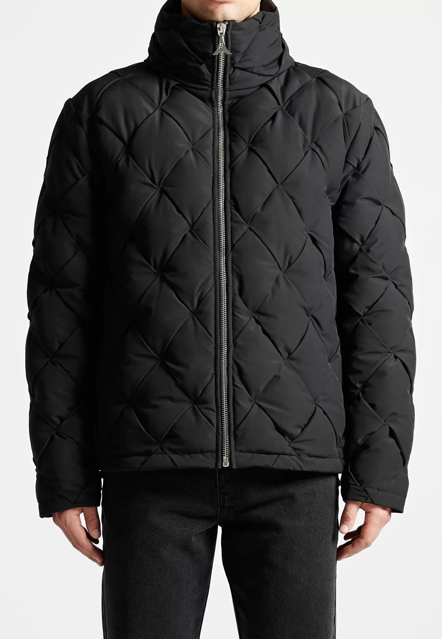 Woven Interlock Puffer Jacket - -Manière De Voir Flash Sale
