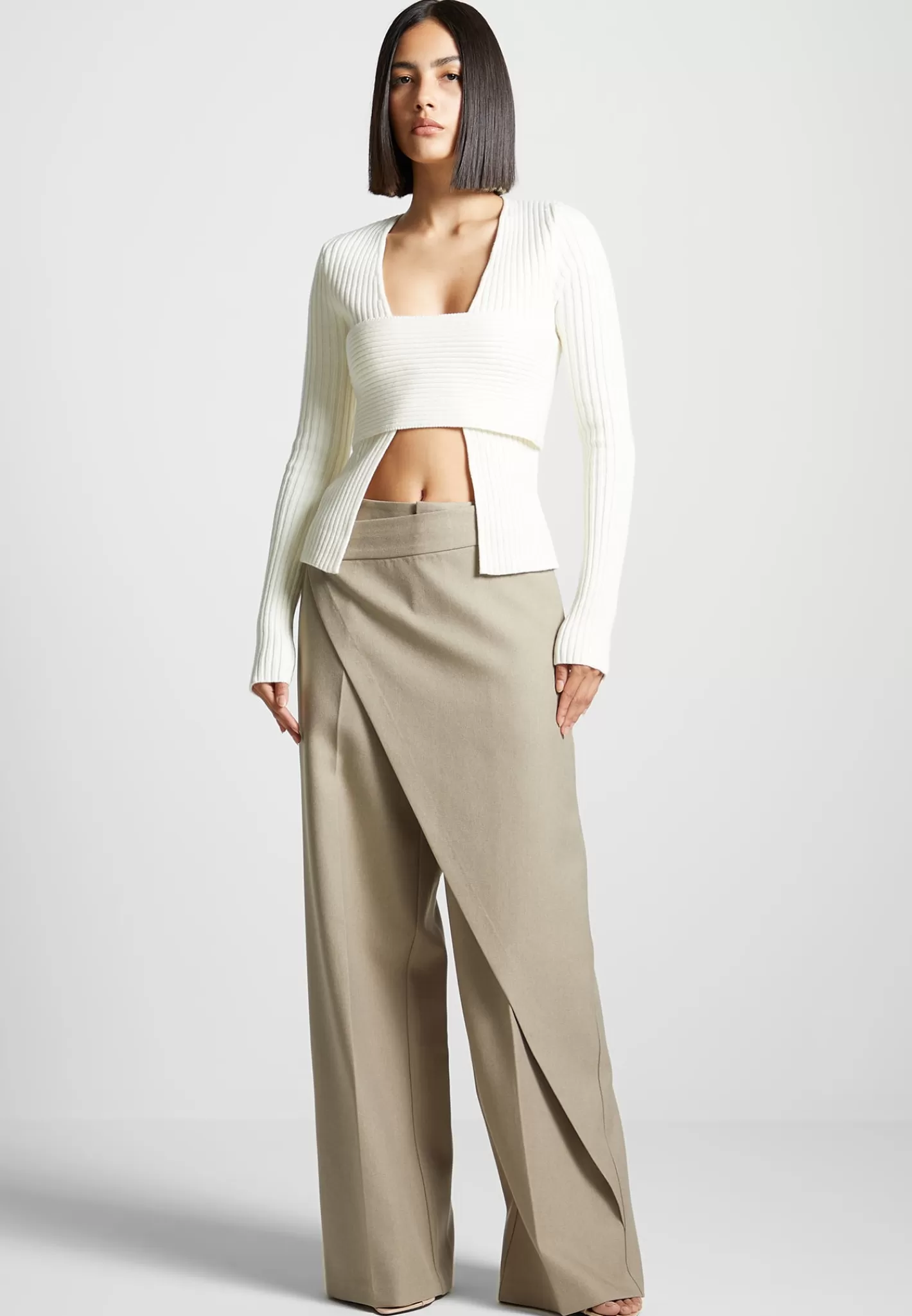 Wrap Tailored Trousers - -Manière De Voir Hot