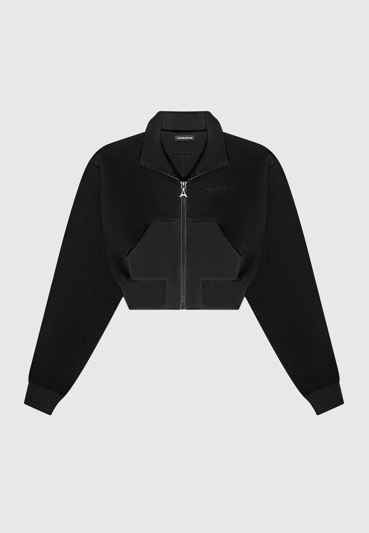 Zip Through Loopback Track Jacket - -Manière De Voir Flash Sale